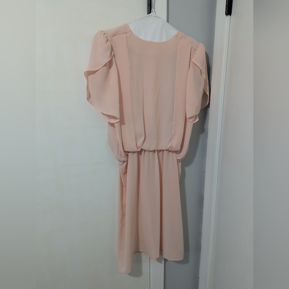 80s Style Blush Pink Dress